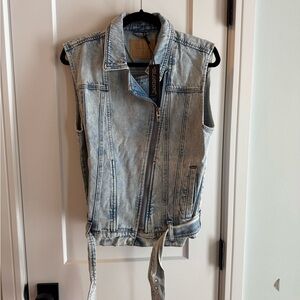 Blank NYC Light Blue Denim Jacket